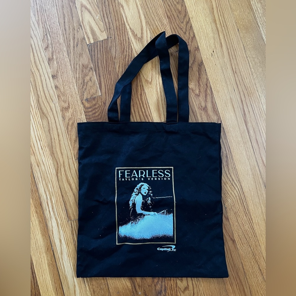 NEW Taylor Swift Fearless Tote Bag Taylors version Capitol One